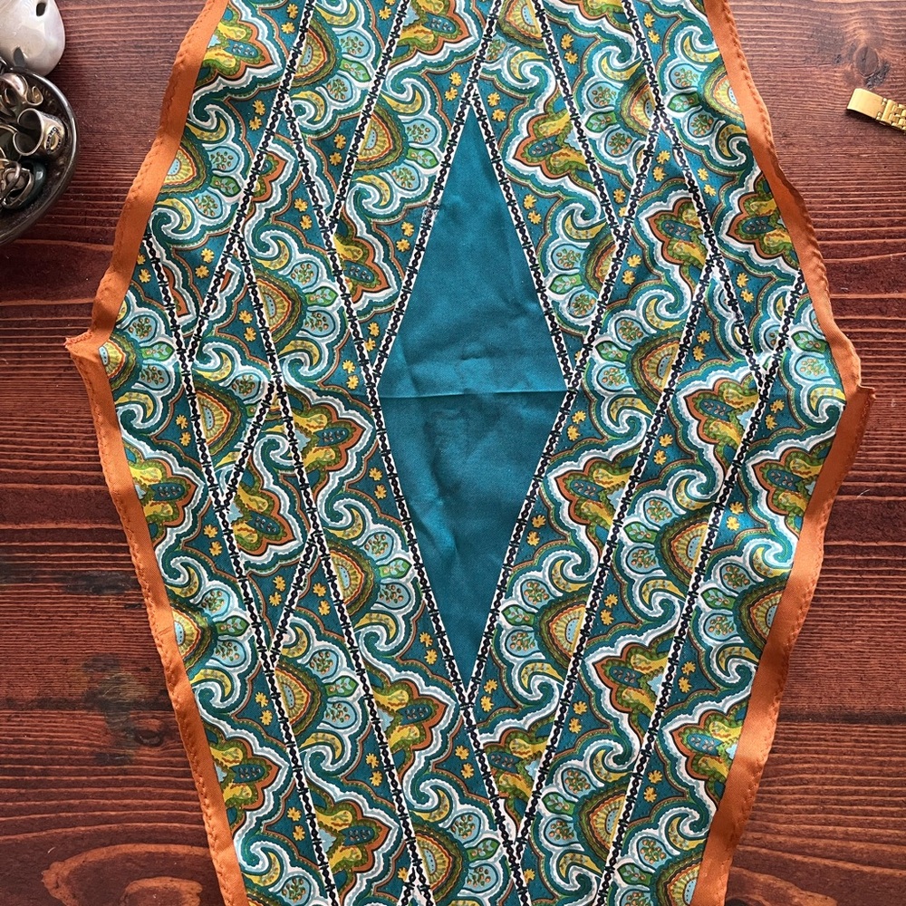 100% Silk Diamond Scarf